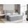 altdecor Boxspringbett mit Matratze und Topper, Polsterbett mit Bettkasten, Bett mit Stauraum H3-Matratze, Doppelbett, Springboxbett - BOXI1-180x200 - Grau Monolith 84