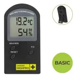 HYGROTHERMO BASIC | Thermometer-Hygrometer | Minimum-Maximum | digital | Garden Highpro