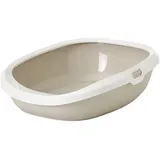 Savic Katzentoilette Gizmo Medium Mokka/Weiß