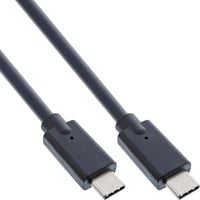 InLine InLine® USB 3.2 Gen.2 Kabel, USB Typ-C Stecker/Stecker, schwarz, 2m