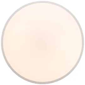 Lightbox 1 LED Ø 48 cm silberfarben/weiß