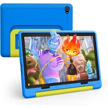freeski Kinder Tablet 10.1 Zoll, Android 14 Tablet für Kinder mit Kindersicherung Kinder APP, 8GB RAM+64GB ROM+1TB Erweiterbar, 5MP+8MP, 5000mAh, Wi-Fi, Bluetooth, Type-C (Blau)