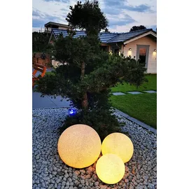 Trango Gartenkugel 20/25/30 cm Granitstein-Optik