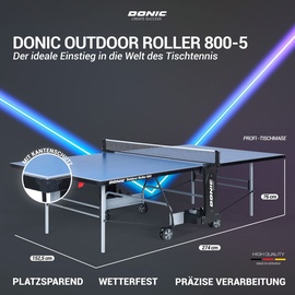 Donic Schildkröt Outdoor Roller 800-5 blau