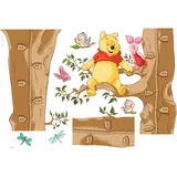 KOMAR Deko-Sticker Winnie The Pooh Size 100 cm x 70 cm