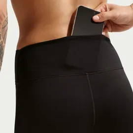 Nike Damen Dri-FIT ONE HR 8" USEAM BLACK/WHITE XS