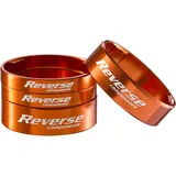 Reverse Components Spacer Set Ultra-Light Alu 1 1/8 orange