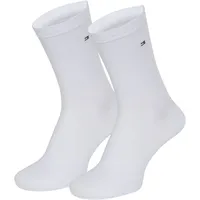 Tommy Hilfiger 4 Paar Casual Damensocken (39-42, weiß) - 39-42