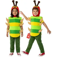 Fun Shack Raupe Nimmersatt Kostüm für Kinder, Verkleidung Raupe für Jungen & Mädchen, Karneval Fasching Halloween – Größe XL