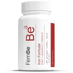Eisentabletten: Eisen & Vitamin C Kapseln - Be3 Iron Formular