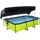 EXIT TOYS Lime Pool 300 x 200 x 65 cm inkl. Filterpumpe und Sonnensegel