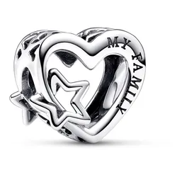 Pandora 792829C00 Silber Charm Familie Herz & Stern