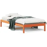 vidaXL Tagesbett ohne Matratze Wachsbraun 90x190 cm Massivholz Kiefer