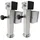 PRO PLUS Anhängerstützen 2x höhenverstellbar 410–655 mm 1300 kg