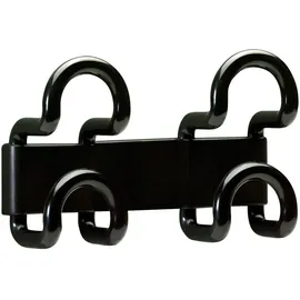 Unilux Wandgarderobe Fil Schwarz