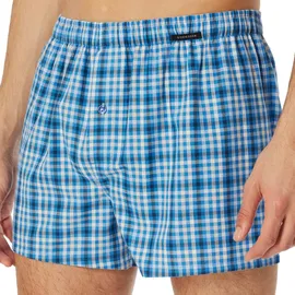 SCHIESSER »Web-Boxershorts 2er Pack blau