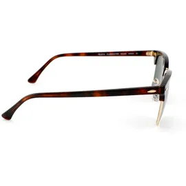 Ray Ban Clubmaster Classic RB3016 W0366 51-21 gloss tortoise/green
