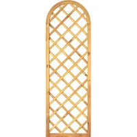 Tetzner & Jentzsch Rankzaun rund 60 x 180/150 cm Grün/Holz