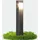 doporro Wegeleuchte Aluminium Edelstahl Glas 6x6x40 cm 5W LED wetterfest IP65 silber