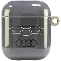 Audi Iml Airpods-halbabdeckung Mit geometrischem Muster Airpods 1/2 - Grau