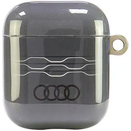 Audi Iml Airpods-halbabdeckung Mit geometrischem Muster Airpods 1/2 - Grau
