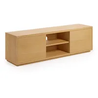 Kave Home TV-Lowboard Abilen Holz Braun Eiche 150 cm