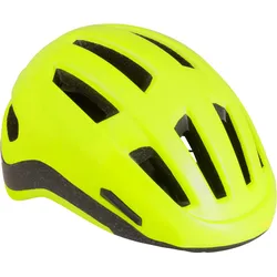 Fahrradhelm City 500 neongelb fluoreszierendes Hellgelb 56-61