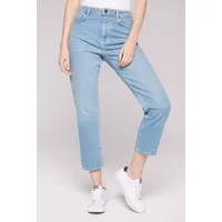 SOCCX Mom-Jeans Gr. 31 Normalgrößen, blau , 89122215-31 Normalgrößen