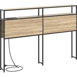vidaXL Stauraum-Kopfteil Sonoma Eiche 135 cm Holzwerkstoff vidaXL