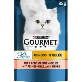 Purina Gourmet Perle Genuss in Gelee mit Lachs 26 x 85 g