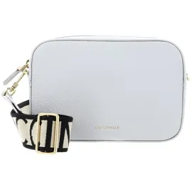 Coccinelle Tebe Umhängetasche Leder 18 cm blau