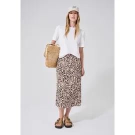 street one studio Maxirock Damen Floral Lila 44