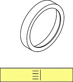 Ideal Standard Dekorring DEA, m. Symbol Seitenbrause A860861AA Armaturenmodule, Chrom