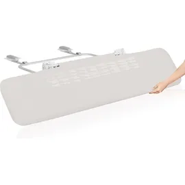 lionelo Lora XL Tragbares Bettschutzgitter für Kinder, Neigungsverstellung bis 180°, klappbares Schutzgitter für Bett, 45 cm – 150 cm, StandSafe-Sicherung, Schutz gegen Herausfallen