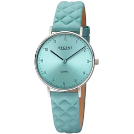 REGENT Damenuhr Quarz Türkis