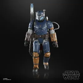 Hasbro Star Wars The Black Series Paz Vizsla Actionfigur 15 cm - Blau/Schwarz/Mehrfarbig