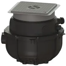 Kessel Aqualift S Hebeanlage 280500SC GTF 500-S1 resistant, schwarz, zum Einbau in Bodenplatte, 230 V
