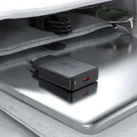 COFI 1453 Acefast A65 Ladeadapter PD 20W GaN USB-C Wandladegerät – Schwarz