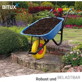 BITUXX Schubkarre 100 l 250 kg