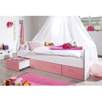 RELITA Funktionsbett »Robby«, LF 90 x 200 cm, mit 3 Schubladen, diverse Farben, rosa