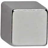 Maul Magnete silber, Metall 1,0 x 1,0 x 1,0 cm, 4 St.