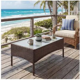 MCW Hamar Beistelltisch 79 x 48 x 38 cm Braun