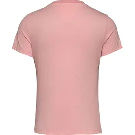 Tommy Jeans Slim Essential Logo 1ext Kurzarm-T-Shirt Ballet Pink M