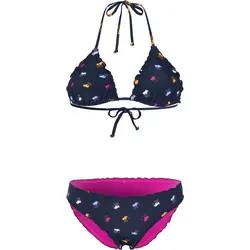 Bikini mit Allover-Muster dunkelblau DE 34 / FR 36