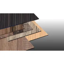 HPL Fassaden Platten 8 mm - mit Steindekor Beton - 1300 x 3050 mm – dekorative Schichtstoffplatten – ideale Dekorplatten für moderne Fassaden