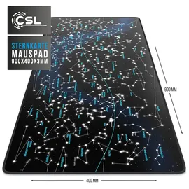 CSL XXL Mauspad Gaming Sternzeichen