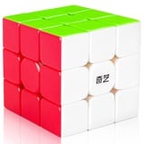 D-FantiX Zauberwürfel 3x3x3 Speed Cube, QY Toys Warrior 3x3 Magischer Würfel Aufkleberlos 3x3x3 Zauberwürfel Puzzles