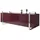 aea Sideboard 52 x 70 x 200 cm Rot