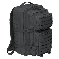 Brandit US Cooper Lasercut L arge Rucksack, schwarz für Männer