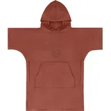 Normani Kinder Mikrofaser Badeponcho Luquillo in Rot | Gr.: 140/152